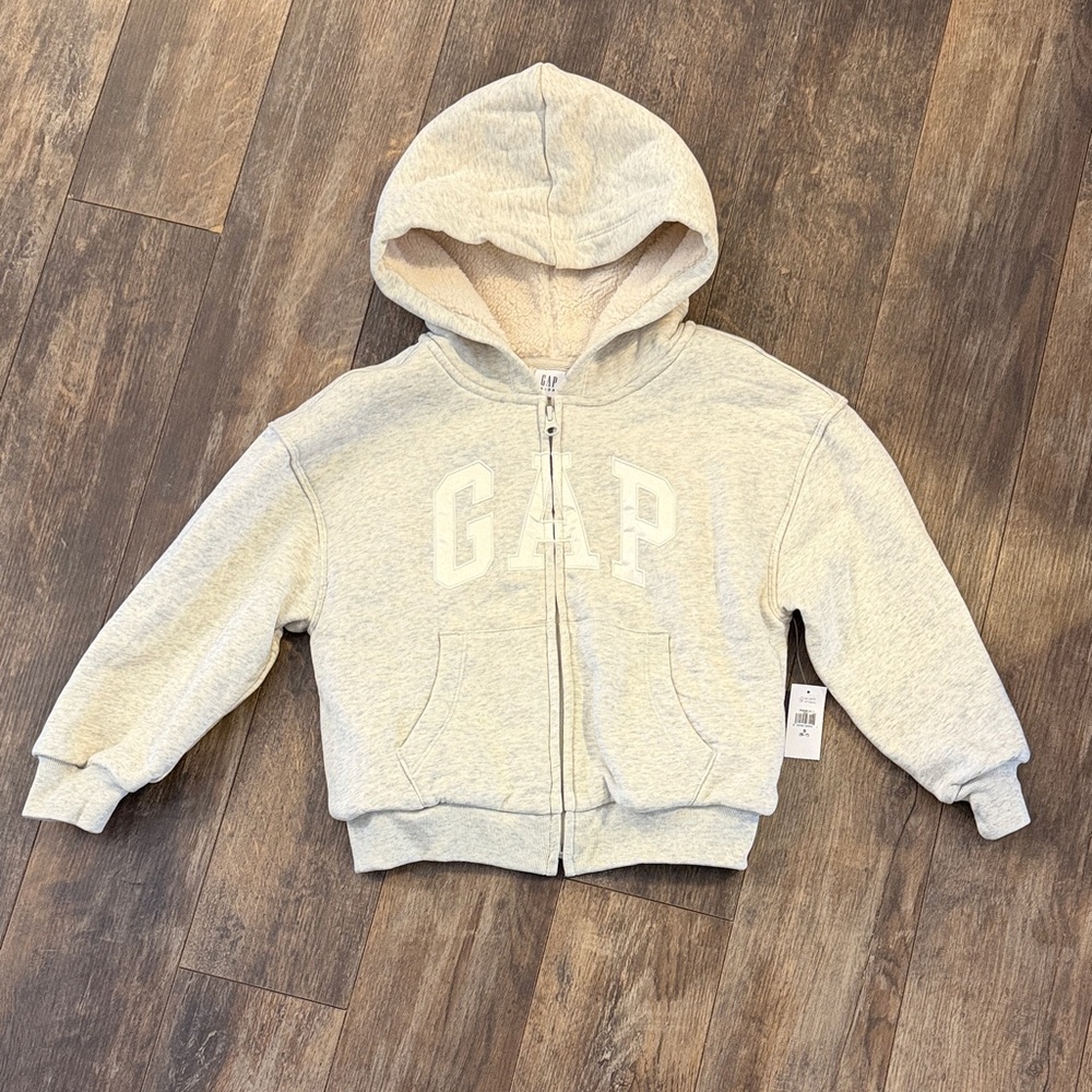 GAP Kids Light Gray Hooded Jacket